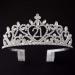Ella Celebration 21st Birthday Tiara - Silver Heart Crown Headband for Women - Buy Online on GoSupps.com