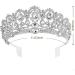 BABEYOND Vintage Crystal Queen Crown Tiara | Rhinestone Wedding Princess Headband - Buy Online on GoSupps.com