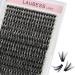Cluster Lashes 300 Pcs Individual Lashes LAUBESS Lash Clusters False Eyelashes Individual Cluster Eyelash Extensions Eyelash Clusters DIY Lash Extension Kit (50D-0.07D-8-15mm) 50D-0.07D Mix 8-15mm