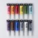 Face & Body Paint Set by Moon Creations - 15ml Water Based Makeup for Adults & Kids - 16 Colours - Set of 12 - Buy Online on GoSupps.com