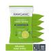Rawganic Organic Cotton Hand Wipes - 6 Packs, 150 Count with Glycerin and Lemon Oil - Buy Online on GoSupps.com