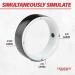 CREATECH Smart Ring R5 - 6 RFID Cards & 2 Health Stones | Stylish Social Sharing Ring - Buy Online on GoSupps.com