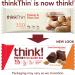 Think! Chunky Chocolate Peanut Protein & Fiber Bars - 10 Pack (1.41 oz Each) - Healthy Snack - Buy Online on GoSupps.com