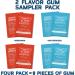 Viter Energy Caffeinated Gum - 2 Flavor Variety Sampler: 60mg Caffeine, B Vitamins, Guarana. Sugar-Free, Vegan Chewing Gum. Zero Calories. Nootropic Performance Chews for Energy Boost. Pack of 4 - Buy Online on GoSupps.com