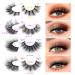 20 Pairs Natural Wispy Cat Eye False Eyelashes - Faux Mink Extensions (Style 1) - Buy Online on GoSupps.com