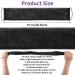 Buy Molain African Exfoliating Net - Back Scrubber for Women & Men | Long Shower Sponge & Loofah | Body Washing Accessories - Black - Buy Online on GoSupps.com