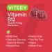 Vitamin B12 Gummies 1000mcg | Natural Energy Support & Metabolism Booster | Immune System & Vegan Friendly | Raspberry Flavor | 60 Count - Buy Online on GoSupps.com