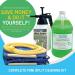 Complete Mini Split Cleaning Kit - Nu-Calgon Evap Pow r C Coil Cleaner & CleanAir Odour Treatment - Best for Up to 39 Inch Units - Buy Online on GoSupps.com