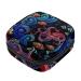 Octopus Sea Wave and Tropical Fish Pattern Sanitary Napkin Storage Bag Portable Period Bag for Women Teen Girls Menstruation Cup Pouch Nursing Pad Holder