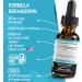 Adrenal Support Supplements Liquid Drops - Organic Adrenal and Focus Supplement Cortisol Manager Adaptogen Adults Ginkgo Biloba for Kids Calm - Natural Brain and Memory Fatigue Stress Attention 1oz - Buy Online on GoSupps.com