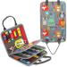 Hb.ye BusyBook Busy Board Toddlers Montessori Toy Baby Educational Sensory Toy Activity Busyboard motor skills Learning Basic knowledge of 1 year 2 years 4 years toddlers gray