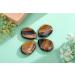 CrystalTears Tiger's Eye Gemstone Carved Worry Stone with Healing Crystals - Pocket Palm Stone with Box - Buy Online on GoSupps.com