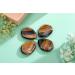 Tiger's Eye Gemstone Carved Thumb Worry Stone for Anxiety Relief - Buy Online on GoSupps.com