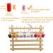 New brothread 60 Spools + 12 Spools Wooden Thread Rack Organizer for Embroidery, Quilting, Sewing - Mother + Baby Rack Set - Buy Online on GoSupps.com