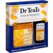 Dr Teal's Vitamin C Epsom Salt and Foaming Bath Set - Glow & Radiance with Citrus Essential Oil - 2 Piece Spa Kit - Relax & Soothe Muscles - Buy Online on GoSupps.com