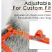 Thinkpet No-Pull Dog Harness Leash Set - Breathable Adjustable Reflective Safety Harness for Small Medium Large Dogs - Orange - Buy Online on GoSupps.com