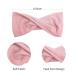 Huachi Women Non Slip Wide Bow Headbands 6 Pack - Stylish Turban Headwraps for Yoga & Beauty - Solid Color Hair Accessories - Buy Online on GoSupps.com