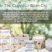 Clovelly Soap Co Natural Handmade Lavender Patchouli & Frankincense Soap Bar for all Skin Types 100g - Buy Online on GoSupps.com