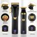 MOSMAOO Cordless Hair Clippers & Trimmer Set for Barbers & Stylists - Hair Cutting & Beard Trimming Combo for Men, Women, Kids - Buy Online on GoSupps.com