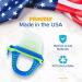 teetherpop Teething Toys for Babies Fillable Freezable Baby Teethers Fill with Breastmilk Purees Water Smoothies Juice  More (Blue Lime) BlueLime - Buy Online on GoSupps.com