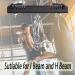KSWLOR Heavy Duty Beam Clamp Hanger: 360 Rotation Punching Bag Mount for Boxing, Muay Thai, Aerial Yoga & Hammocks - Buy Online on GoSupps.com