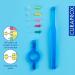 Curaprox Interdental Brushes CPS Prime Plus Mix-Set | 5 Pack (0.6-1.1mm) for Effective Oral Care | International Shipping Available - Buy Online on GoSupps.com