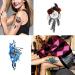 Indian Dream Catcher Feather Mermaid Half Arm Sleeve Waterproof Temporary Tattoos - 15 Sheets for Girls, Women, Quinceanera, Masquerade - Buy Online on GoSupps.com