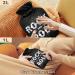 NAANLE Rock and Roll Hot Water Bottle - Transparent Handfoots Heating Bag for Pain Relief & Cold Therapy | 1L International Shipping - Buy Online on GoSupps.com