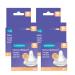 Lansinoh NaturalWave teats size M - medium milk flow 8 pieces (pack of 4) - from 3+ months