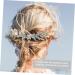 Ipetboom Hair Combs for Wedding Hairstyles Retro Hair Combs Goddess Headpiece Bridal Hair Clip Silver Leaf Hair Comb Wedding Hair Clip Tiara Hair Accessories Bride European and American - Buy Online on GoSupps.com