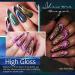UR SUGAR Cat Magnetic Eye Gel Nail Polish Kit - 6 Reflective Glitter Colours for Sparkling Diamond Effects - Soak Off Gel Manicure Set - Buy Online on GoSupps.com