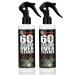 EZR Enzymatic 60 Second Oven Cleaner Spray. Simply Wipe Your Oven Clean, 8 Fl Oz Spray Bottle Cleaner Oven Solution (Pack of 2)