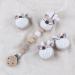 Pacifier Clip Animal Beads Teether Bracelet - Baby Teething Toy for Babies 0-12 Months | W03 - Buy Online on GoSupps.com