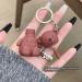Fanxbox Cute Bear Lipsticks Key Chain Set - 6 Colors, 2 in 1, Matte Velvet, Waterproof, Long Lasting Lip Gloss - Beauty Makeup - Buy Online on GoSupps.com