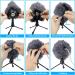 Sunmon Black Furry Windscreen Cover for Blue Snowball & Snowball ICE Mic - Professional Foam Wind Cover for Broadcasting and Singing - Buy Online on GoSupps.com