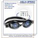 Aqua Speed Lumina Prescription Swimming Goggles - Anti-Fog Dioptria -1.5 to -8.0 Includes 5 Nose Bridges & Box | Black Tint -4.5 - Buy Online on GoSupps.com