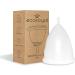 Menstrual Cup in 2 Sizes - Medical Silicone for Normal & Heavy Bleeding | Shop Now! - Buy Online on GoSupps.com