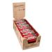 Impact organic flapjack cranberry & cacoa nib 18 x 60 g of cereal bar - bio -certified vegan with date syrup without adding sugar oats baked in the oven Organic Cranberry & Cacoa nib