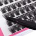 DIY Eyelash Extension Kit - 60 Pcs Cluster Lashes D Curl Individual Extensions - EYDEVRO - Buy Online on GoSupps.com