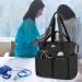 LoDrid Nurse Bag - Padded Medical Work Bag with Laptop Storage for RN PA LPN EMT CNA - Black | Ideal for Home Visits - Buy Online on GoSupps.com