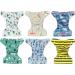 Littles and Bloomz FLP2-0605 Reusable Diapers - Standard Popper - 6 Pack | Eco-Friendly Comfortable & Ideal for International Shipping - Buy Online on GoSupps.com