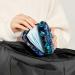 Abstract Blue Storage Bag for Women | Portable Menstrual Cup & Tampon Holder | Ideal for Teens & Nursing Pads - Buy Online on GoSupps.com