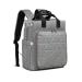 KONO Diaper Backpack Changing Bag Baby Backpack Large Multifunctional Baby Bags for Mom and Dad Gray