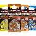 ANSMANN Hearing Aid Batteries Pack of 60 Size 312 Brown Zinc Air Hearing-Aid Suitable For Hearing Aids Hearing Aids Sound Amplifier - 1.45V Mercury Free Pack of 60 Type 312 - Brown - Buy Online on GoSupps.com