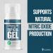 L-Arginine HCL 375mg Gel - Topical Nitric Oxide Support for Circulation & Performance - Advanced High Absorption Transdermal Formula - 375mg L-Arginine HCL per Serving - Buy Online on GoSupps.com