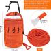 NTR Water Rescue Throw Bag - 70ft, 3/10 Inch Rope, 1844lbs Tensile Strength - Kayaking & Rafting Safety Equipment - Buy Online on GoSupps.com