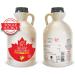47 North Canadian Organic Maple Syrup 1000ml Grade A Amber Rich - Vegan, Gluten-Free for Pancakes, Dressing, Yogurt, Coffee - Buy Online on GoSupps.com