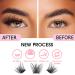 Lash Clusters DIY Eyelash Extensions | CoMango C Curl 10mm Mega Volume Clusters Lashes | Super Thin Band, Reusable & Comfortable | Individual Lash Extension Clusters | CM01-C-10mm - 1 Count Pack - Buy Online on GoSupps.com