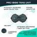 Pro 1000 Wireless Tens Unit - Portable Electric Muscle Stimulator for Pain Relief | Deep Tissue EMS Therapy Device - Mini Tens Massager for Back Neck Shoulder Leg Arm (2 Pads - Buy Online on GoSupps.com