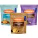 Manischewitz Gluten Free Macaroons 10oz (3 Pack Variety) Almond Chocolate Chip Chocolate Nut Brownie | Lactose Free Vegetarian Dairy Free Kosher (including Passover)